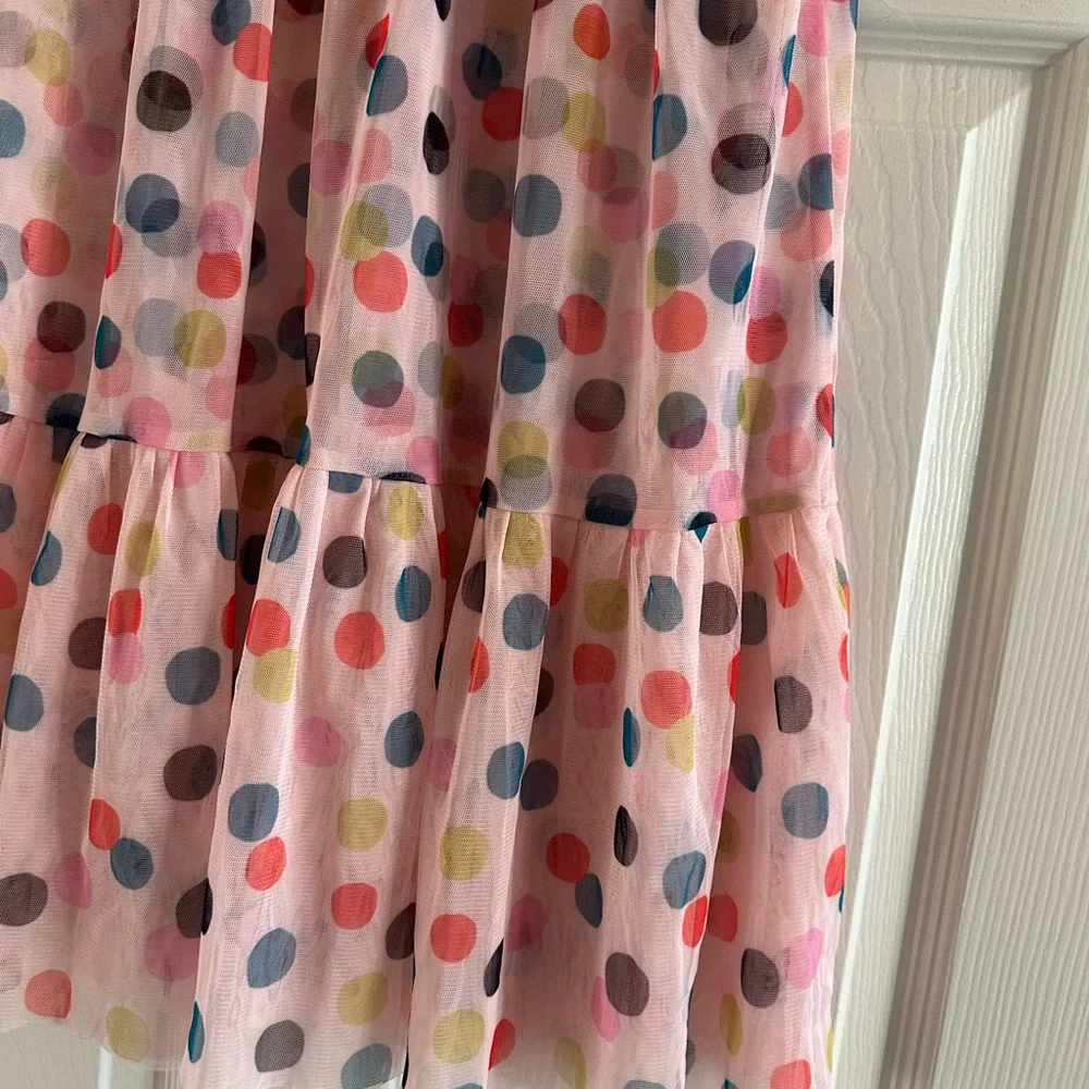 Hanna Andersson Pink Dress with Colorful Dots